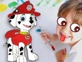 Игра Книжка за оцветяване: PAW Patrol  онлайн