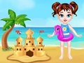 Игра Бейби Тейлър Плажно пътуване  онлайн