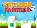 Игра Stickman Parkour 2 онлайн