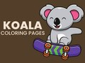 Игра Страници за оцветяване на коала  онлайн
