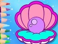 Игра Книжка за оцветяване: Бижута  онлайн