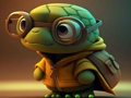 Игра Пъзел костенурка  онлайн