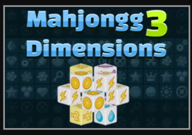 Игра Маджонг 3 измерения  онлайн