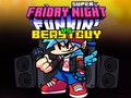 Игра Super Friday Night Funkin срещу Beast Guy  онлайн