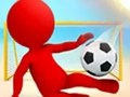 Игра Футболен удар 3D  онлайн