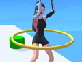 Игра Състезание с хула обръч  онлайн