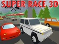 Игра Супер състезание 3D  онлайн