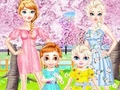 Игра Замразено семейно цвете пикник онлайн