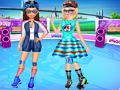 Игра BFF тренировки по кънки  онлайн