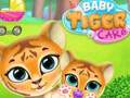 Игра Грижа за бебето тигър  онлайн