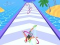 Игра Състезание с хула обръч  онлайн