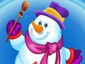 Игра Облечи снежен човек  онлайн