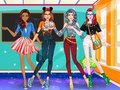 Игра Гимназиално обличане за момичета  онлайн