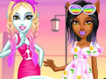 Игра Лятна ваканция на Monster Girls  онлайн