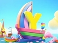 Игра Книжка за оцветяване: буква Y  онлайн