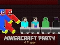 Игра Играч на MineCraft Party 4  онлайн