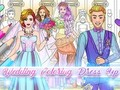 Игра Сватбено оцветяване Облечи  онлайн