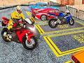 Игра Игра за паркиране в града с тежки велосипеди 3D  онлайн