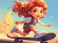 Игра Книжка за оцветяване: Каране на скейтборд  онлайн