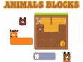 Игра Блокове с животни  онлайн