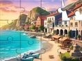 Игра Пъзел: Морски град  онлайн