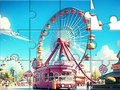 Игра Пъзел: Увеселителен парк  онлайн