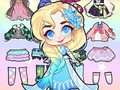 Игра Облечи кукла с коса  онлайн