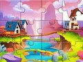 Игра Пъзел: Село  онлайн