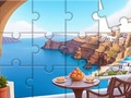 Игра Пъзел: Санторини  онлайн