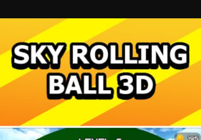 Игра Sky Stunts Rolling Ball 3d онлайн