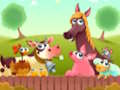 Игра Бебешки игри Пъзел с животни за деца  онлайн
