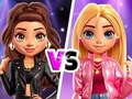 Игра Черен срещу розов стил на Lovie Chic  онлайн