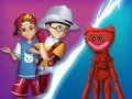 Игра Време за игра на страшно чудовище  онлайн