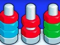 Игра Пъзел с ядки: Сортиране по цвят  онлайн
