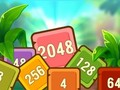Игра Тропически кубове 2048  онлайн