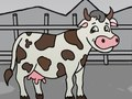 Игра Помогнете на гладната крава и коза  онлайн
