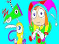 Игра Дигиталният цирк Paint Pomni  онлайн