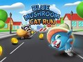 Игра Синя гъба котка бяга онлайн
