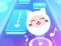 Игра Музикална котка! Игра плочки за пиано 3D  онлайн
