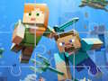 Игра Minecraft пъзел  онлайн
