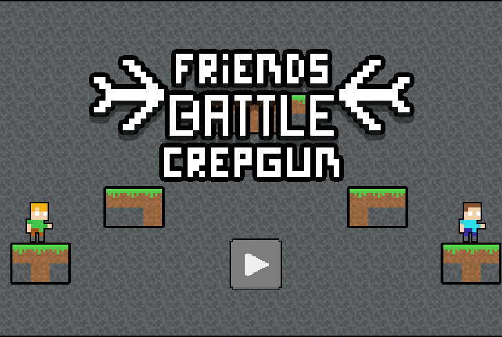 Игра Приятели се бият с Crepgun онлайн