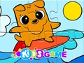 Игра Пъзел: Сърфиране в морето  онлайн