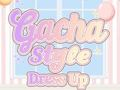 Игра Облечи в стил Gacha  онлайн
