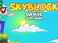 Игра Skyblock Survive с Noob!  онлайн