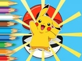 Игра Книжка за оцветяване: Poke Ball  онлайн