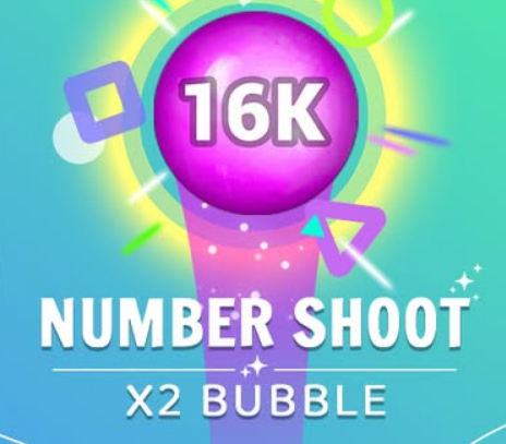 Игра Number Shoot x 2 балончета  онлайн