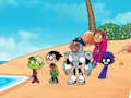Игра Teen Titans ДАВАЙ! Островни приключения  онлайн