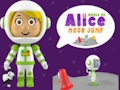 Игра Светът на Alice Moon Jump  онлайн