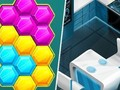 Игра Hexa Blast Игра Пъзел  онлайн