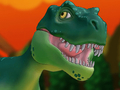 Игра Dino Run: Лава  онлайн